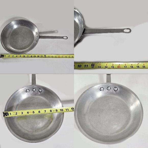 Eagleware 3 Professional Saute Chef Pans Silicone Handles Skillets 2- 10" 1-7.5" - Picture 8 of 9